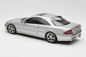 Mercedes CL500 C215 Lorinser Silver Metallic AUTOart 1:18 70121 Metaal — afbeelding 7 van 8