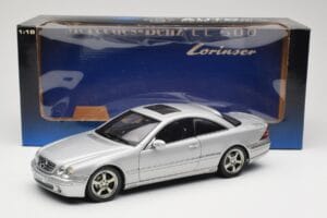 Mercedes CL500 C215 Lorinser Silver Metallic AUTOart 1:18 70121 Metaal — afbeelding 8 van 8