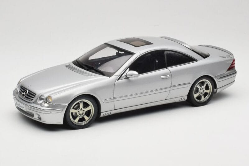 Mercedes CL500 C215 Lorinser Silver Metallic AUTOart 1:18 70121 Metaal