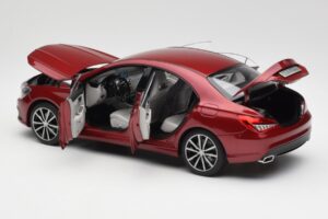 Mercedes CLA C117 Designo Patagonia Rood Metallic Norev 1:18 B66960131 Metaal — afbeelding 5 van 8