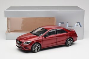 Mercedes CLA C117 Designo Patagonia Rood Metallic Norev 1:18 B66960131 Metaal — afbeelding 8 van 8