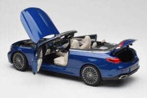 Mercedes CLE Cabriolet A236 Blauw Norev 1:18 B66960653 Metaal — afbeelding 6 van 9