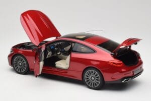 Mercedes CLE Coupe C236 Rood Norev 1:18 B66960596 Metaal — afbeelding 5 van 8