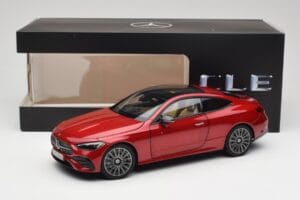 Mercedes CLE Coupe C236 Rood Norev 1:18 B66960596 Metaal — afbeelding 8 van 8