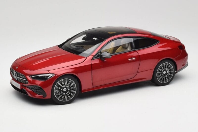 Mercedes CLE Coupe C236 Rood Norev 1:18 B66960596 Metaal
