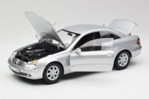 Mercedes CLK 500 C209 Zilver Kyosho 1:18 B66962144 Metaal — afbeelding 2 van 8