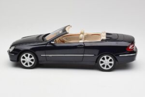 Mercedes CLK 500 W209 Cabriolet Donkerblauw Metallic Kyosho 1:18 B66962174 Metaal — afbeelding 5 van 9