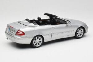 Mercedes CLK 500 Cabriolet Elegance A209 Zilver Kyosho 1:18 B66962172 Metaal — afbeelding 3 van 8