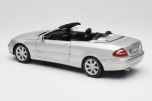 Mercedes CLK 500 Cabriolet Elegance A209 Zilver Kyosho 1:18 B66962172 Metaal — afbeelding 7 van 8