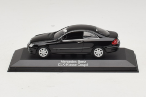 Mercedes CLK W208 Zwart Minichamps 1:43 B66961946 Metaal