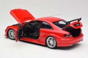 Mercedes CLK DTM AMG C209 Mars Rood Kyosho 1:18 08461R Metaal — afbeelding 5 van 8