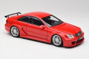 Mercedes CLK DTM AMG C209 Mars Rood Kyosho 1:18 08461R Metaal — afbeelding 6 van 8