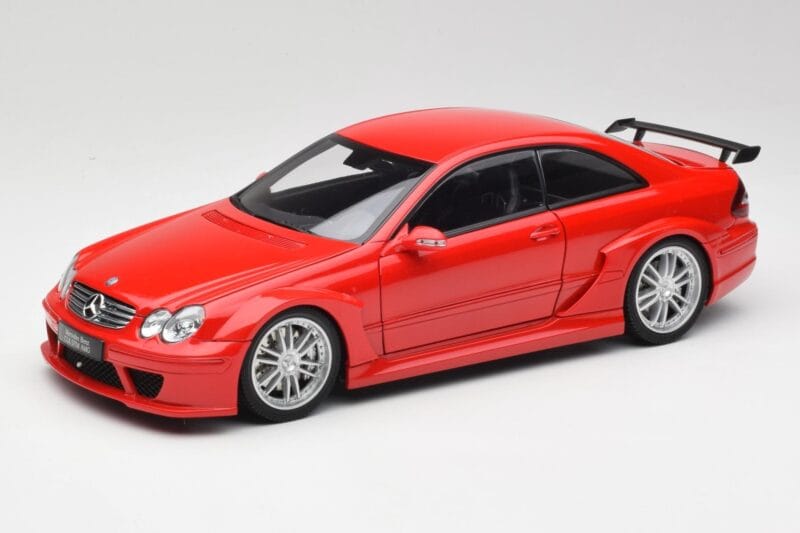 Mercedes CLK DTM AMG C209 Mars Rood Kyosho 1:18 08461R Metaal