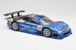 Mercedes CLK GTR #12 Original Teile FIA GT 1999 Maisto 1:18 56036 Metaal — afbeelding 5 van 7