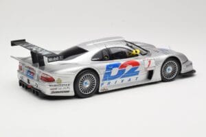 Mercedes CLK LM GT1 #1 AMG Mercedes K. Ludwig / R. Zonta FIA GT Championship 1998 Maisto 1:18 56053 Metaal — afbeelding 3 van 8