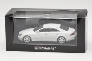 Mercedes CLS-Class C219 Linea Wit Minichamps 1:43 436034300 Metaal — afbeelding 4 van 4
