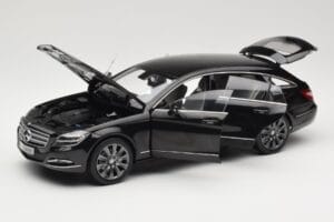 Mercedes CLS Shooting Brake X218 Obsidian Black Norev 1:18 B66960115 Metaal — afbeelding 2 van 8