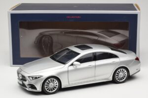 Mercedes CLS C257 Zilver Norev 1:18 183489 Metaal — afbeelding 8 van 8