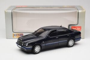 Mercedes E-Class W210 E320 Zwart Sun Star 1:18 1151 Metaal — afbeelding 8 van 8