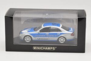 Mercedes E-Class W211 #19 Team Michelin Paris-Beijing 2006 Replacement Box Minichamps 1:43 B66962269-R Metaal — afbeelding 4 van 4