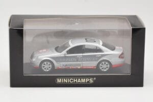 Mercedes E-Class W211 #7 Team AutoBild Paris-Beijing 2006 Replacement Box Minichamps 1:43 MB001 Metaal — afbeelding 4 van 4