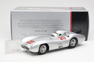 Mercedes W196 Streamliner #20 K. Kling French GP 1954 CMC 1:18 M-128B Metaal — afbeelding 6 van 6