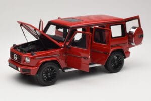 Mercedes G 500 W463 Rood Minichamps 1:18 110037101 Metaal — afbeelding 2 van 8