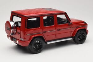 Mercedes G 500 W463 Rood Minichamps 1:18 110037101 Metaal — afbeelding 3 van 8