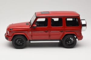 Mercedes G 500 W463 Rood Minichamps 1:18 110037101 Metaal — afbeelding 4 van 8
