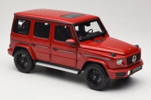 Mercedes G 500 W463 Rood Minichamps 1:18 110037101 Metaal — afbeelding 6 van 8