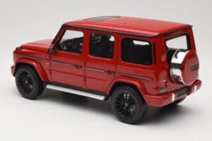 Mercedes G 500 W463 Rood Minichamps 1:18 110037101 Metaal — afbeelding 7 van 8