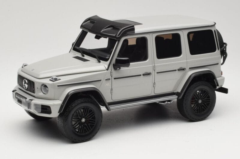 Mercedes G 63 AMG 4x4 Squared Arabian Grey Almost Real 1:18 820829 Metaal