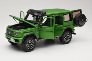 Mercedes G 63 AMG 4x4 Squared Green Hell Magno Almost Real 1:18 820821 Metaal — afbeelding 2 van 8