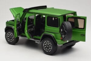 Mercedes G 63 AMG 4x4 Squared Green Hell Magno Almost Real 1:18 820821 Metaal — afbeelding 5 van 8