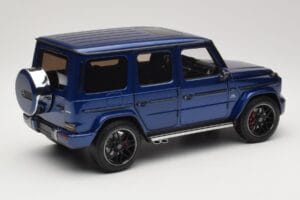 Mercedes G 63 AMG W463 Blue Metallic Minichamps 1:18 110037061 Metaal — afbeelding 3 van 8