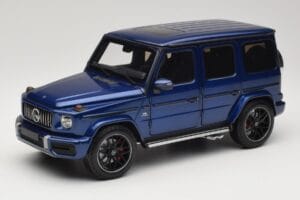Mercedes G 63 AMG W463 Blue Metallic Minichamps 1:18 110037061 Metaal