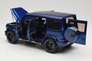Mercedes G 63 AMG W463 Blue Metallic Minichamps 1:18 110037061 Metaal — afbeelding 5 van 8