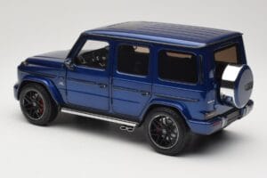 Mercedes G 63 AMG W463 Blue Metallic Minichamps 1:18 110037061 Metaal — afbeelding 7 van 8
