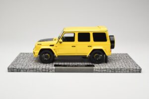 Mercedes Brabus 850 6.0 Widestar G63 W463 Electric Beam Yellow Minichamps 1:18 107032402 Metaal — afbeelding 3 van 6
