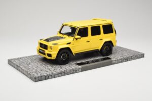 Mercedes Brabus 850 6.0 Widestar G63 W463 Electric Beam Yellow Minichamps 1:18 107032402 Metaal