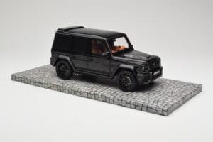 Mercedes Brabus 850 6.0 Widestar G63 W463 Obsidian Black Metallic Minichamps 1:18 107032400 Metaal — afbeelding 4 van 6