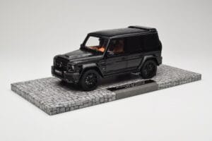 Mercedes Brabus 850 6.0 Widestar G63 W463 Obsidian Black Metallic Minichamps 1:18 107032400 Metaal