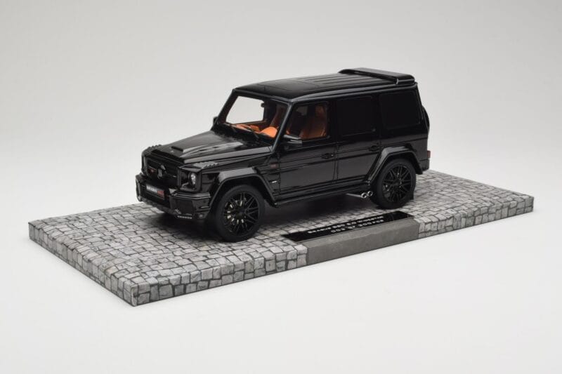 Mercedes Brabus 850 6.0 Widestar G63 W463 Obsidian Black Metallic Minichamps 1:18 107032400 Metaal