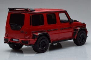 Mercedes G-Class W464 Brabus G900 Rocket Jupiter Red GT Spirit 1:18 GT897 Hars — afbeelding 2 van 6