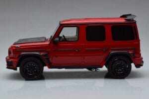 Mercedes G-Class W464 Brabus G900 Rocket Jupiter Red GT Spirit 1:18 GT897 Hars — afbeelding 3 van 6