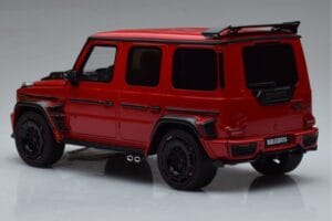 Mercedes G-Class W464 Brabus G900 Rocket Jupiter Red GT Spirit 1:18 GT897 Hars — afbeelding 5 van 6