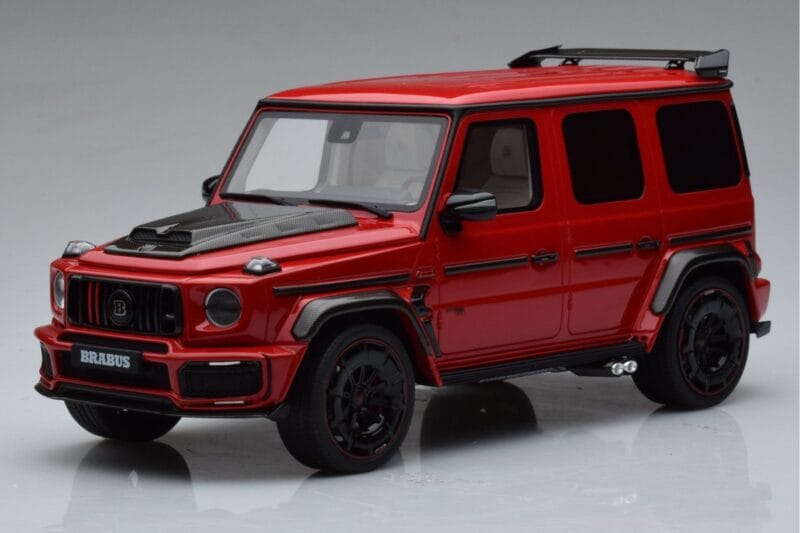 Mercedes G-Class W464 Brabus G900 Rocket Jupiter Red GT Spirit 1:18 GT897 Hars