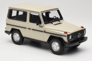 Mercedes G-Class W460 SWB Grey Metallic Minichamps 1:18 155038004 Metaal — afbeelding 4 van 6