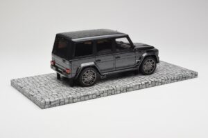 Mercedes G-Class W463 Brabus V12 800 Widestar Grijs Minichamps 1:18 107032300 Metaal — afbeelding 2 van 6