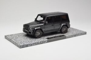 Mercedes G-Class W463 Brabus V12 800 Widestar Grijs Minichamps 1:18 107032300 Metaal